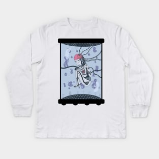 Cyborg Kids Long Sleeve T-Shirt